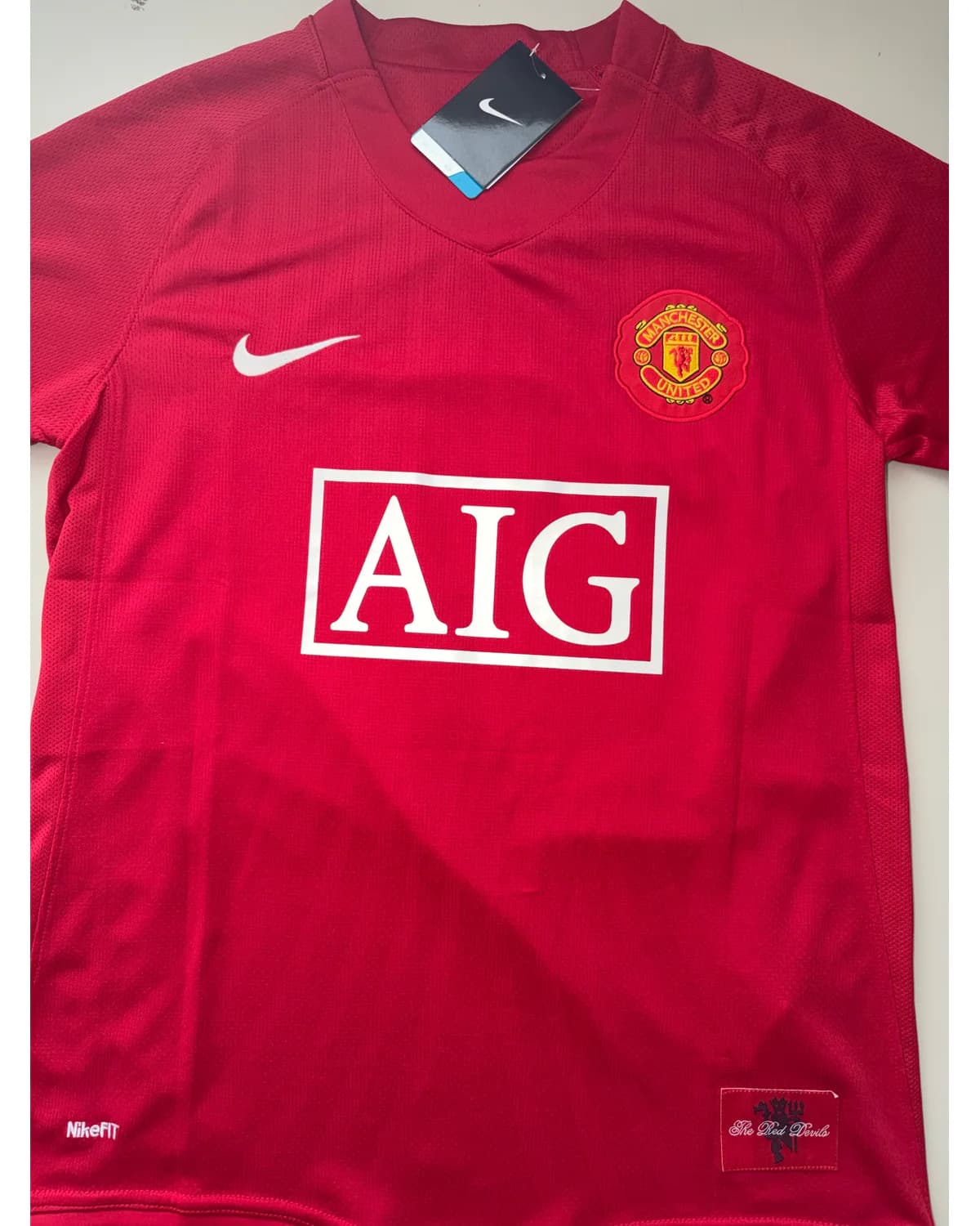 Manchester United Ronaldo Retro Jersey