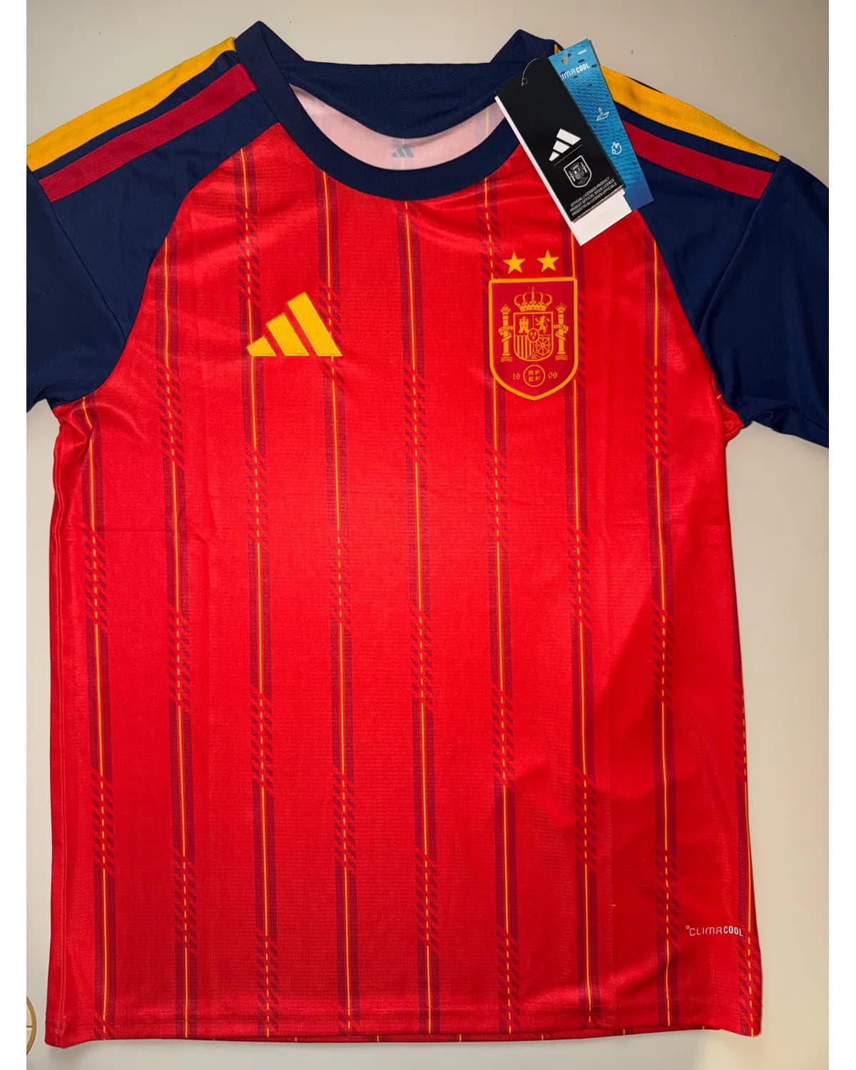 Spain Worldcup jersey